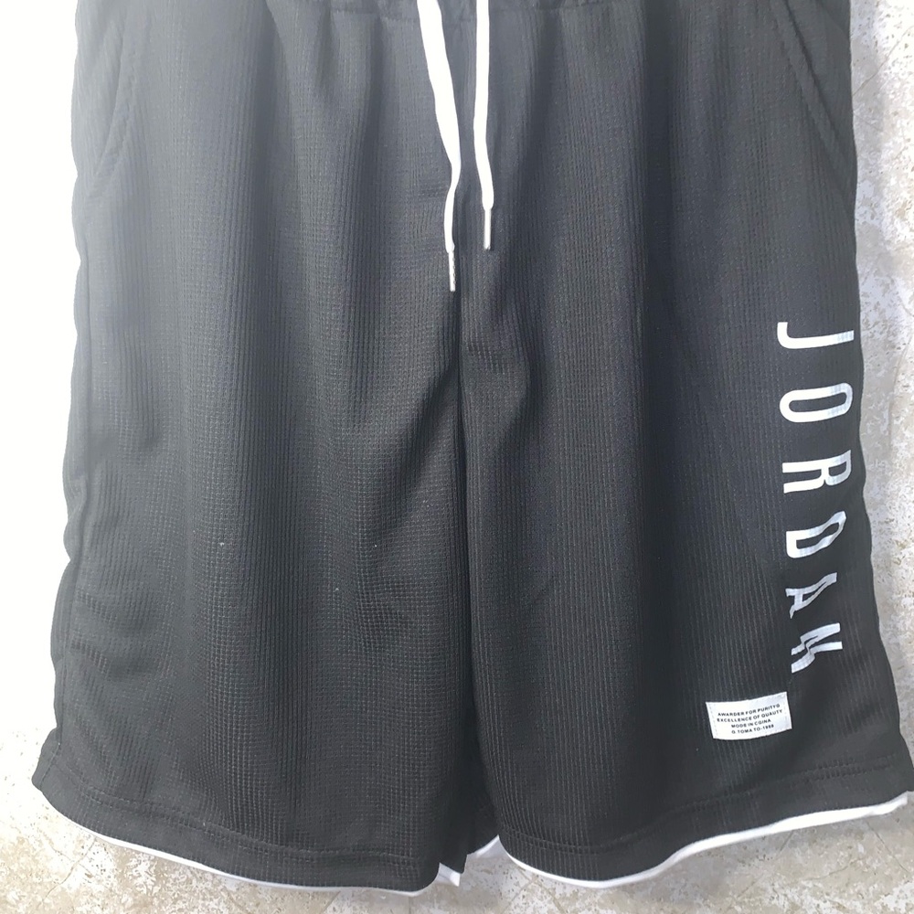 Jordan Men's Black Athletic Shorts